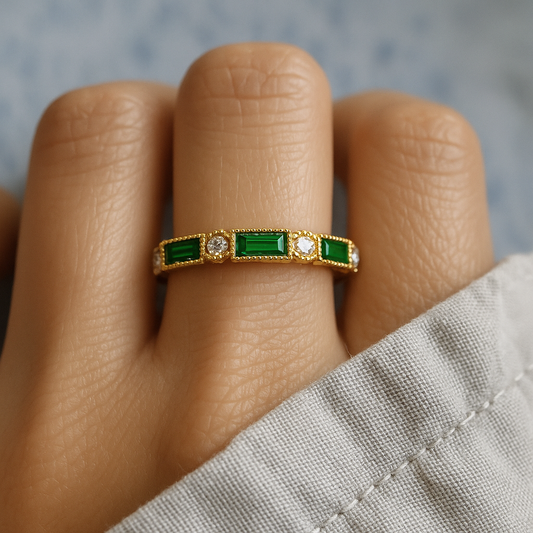Gold-Tone Band Ring