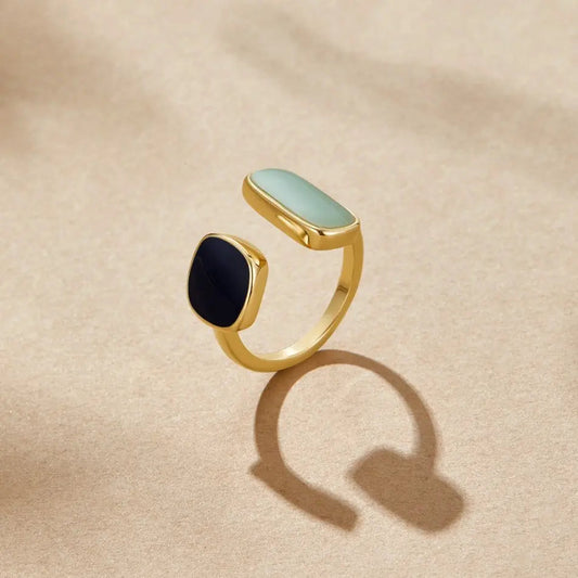 Gold-Tone Open Bypass Ring