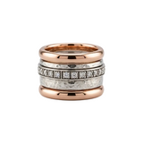 5-Layer Mixed Metal Wide Band Ring