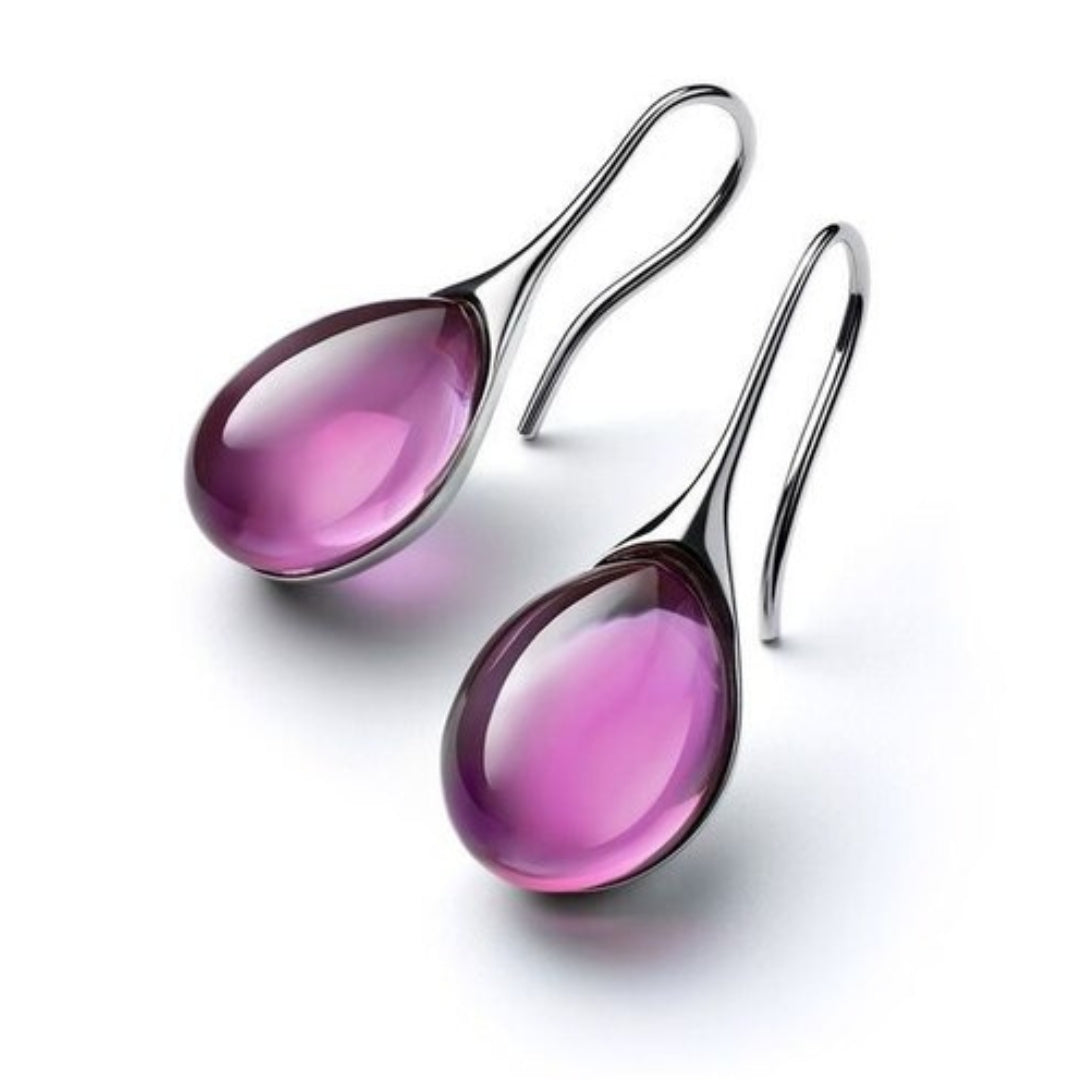 Cubic Zirconia Drop Earrings