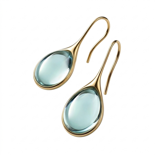 Cubic Zirconia Drop Earrings