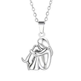 Embrace – Dog Lover Pendant Necklace
