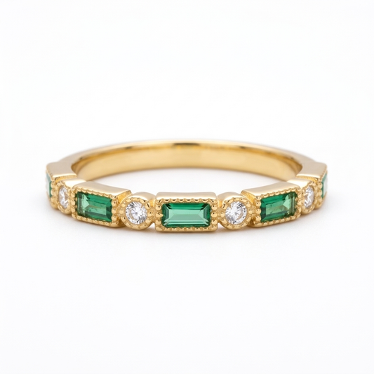 Gold-Tone Band Ring