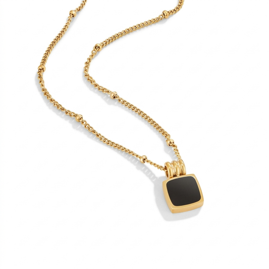 Gold-Tone Pendant Necklace