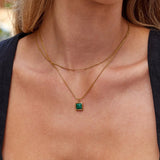 Gold-Tone Satellite Bead Chain Necklace