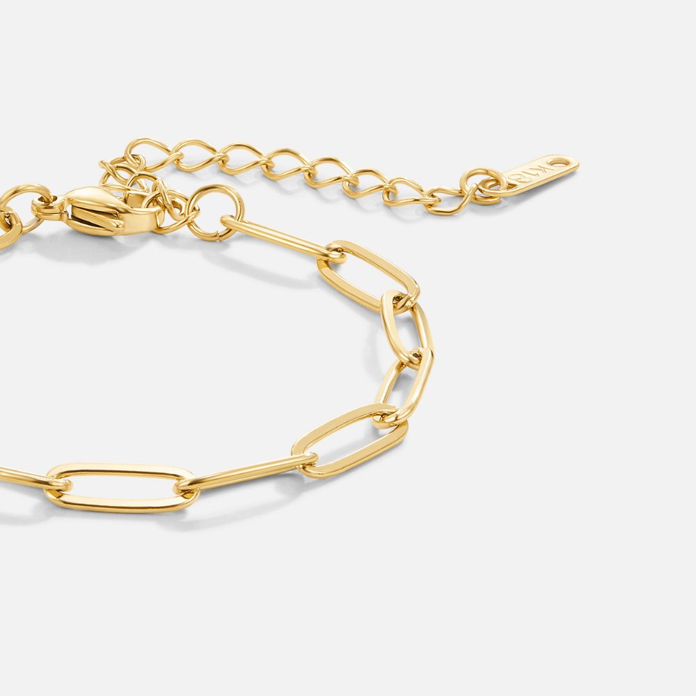 Gold Clasp Bracelet