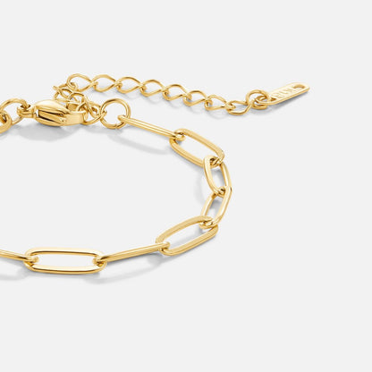 Gold Clasp Bracelet