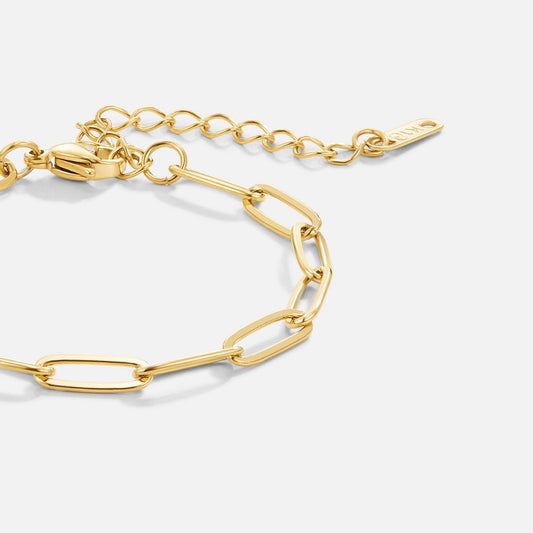 Gold Clasp Bracelet
