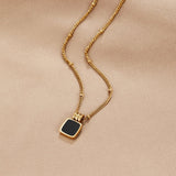 Gold-Tone Pendant Necklace
