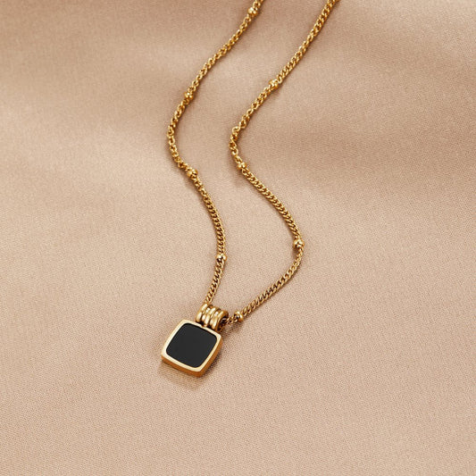 Gold-Tone Pendant Necklace
