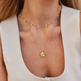 Gold-Tone Station Necklace