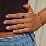 Gold-Tone Open Bypass Ring