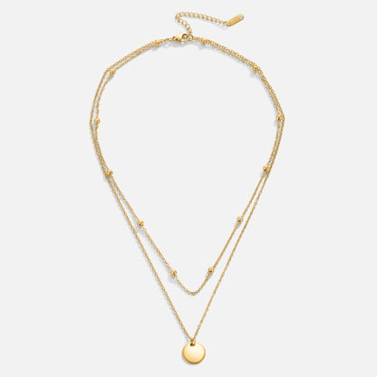2-Layer Gold-Tone Necklace