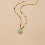 Gold-Tone Figaro Chain Necklace