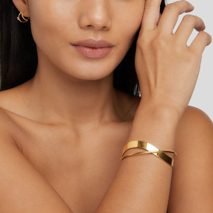 Signature Gold Bangle
